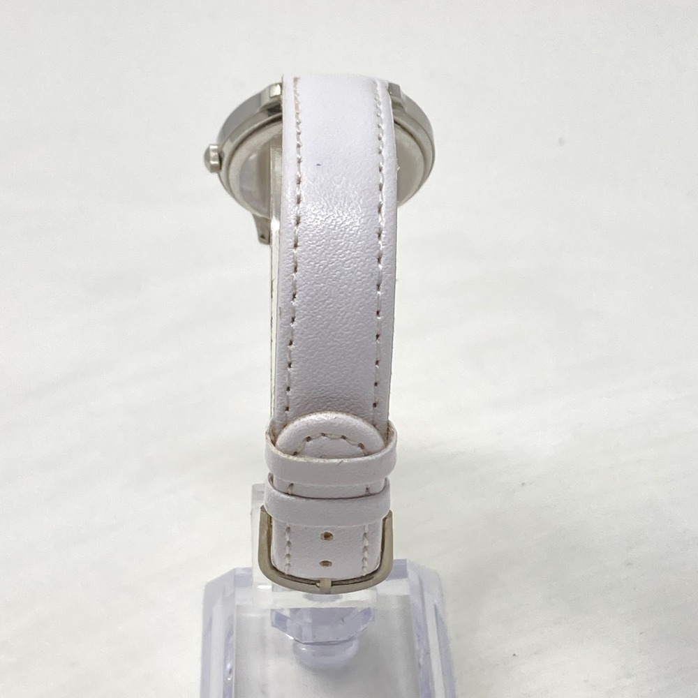 Guess Watch Women Silver Tone 31mm Crystal Bezel Bling WR Round New Battery 8.5" - Picture 6 of 16